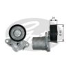 GATES T39272 Tensioner Pulley, v-ribbed belt